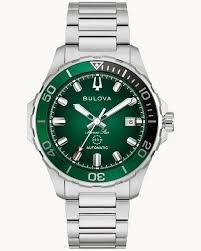 行貨 Bulova 寶路華 Marine Star  海洋之星系列腕錶 ，綠色款 98B471，藍色款 98B466，黑色款 98B465  3年保養