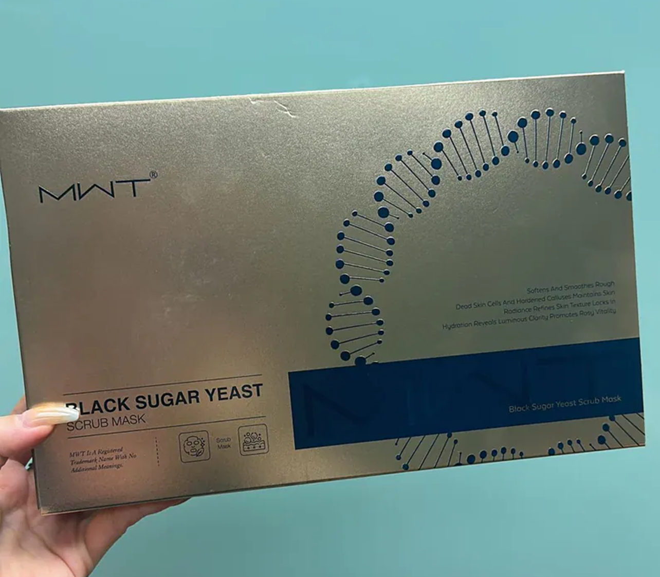 WT001 MWT 升級版MWT黑糖酵母磨砂面膜 (小馬達) 10ML*6支/盒 EXP: 09.2028