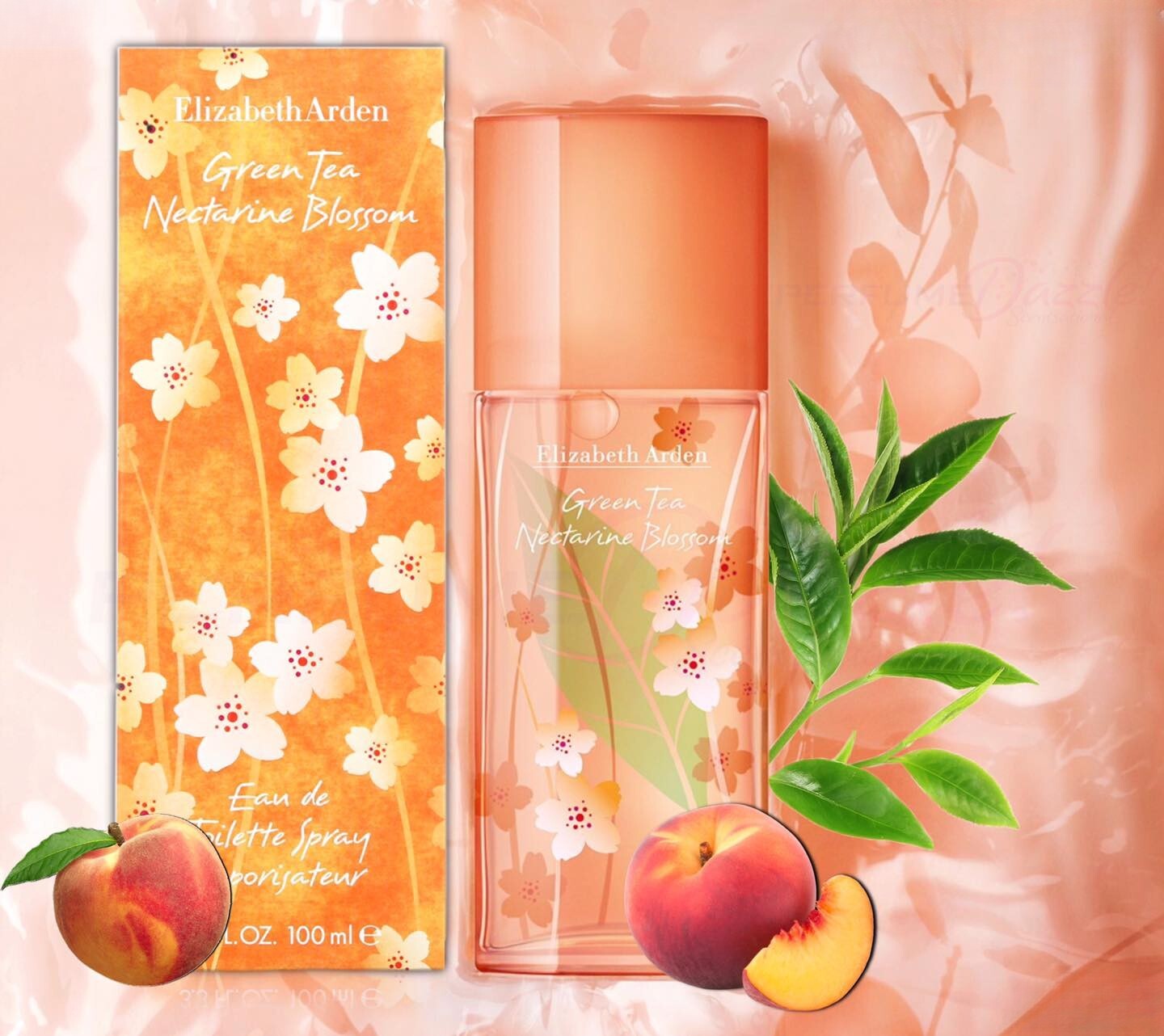 Elizabeth Arden綠茶蜜桃花淡香水 EDT 100ml