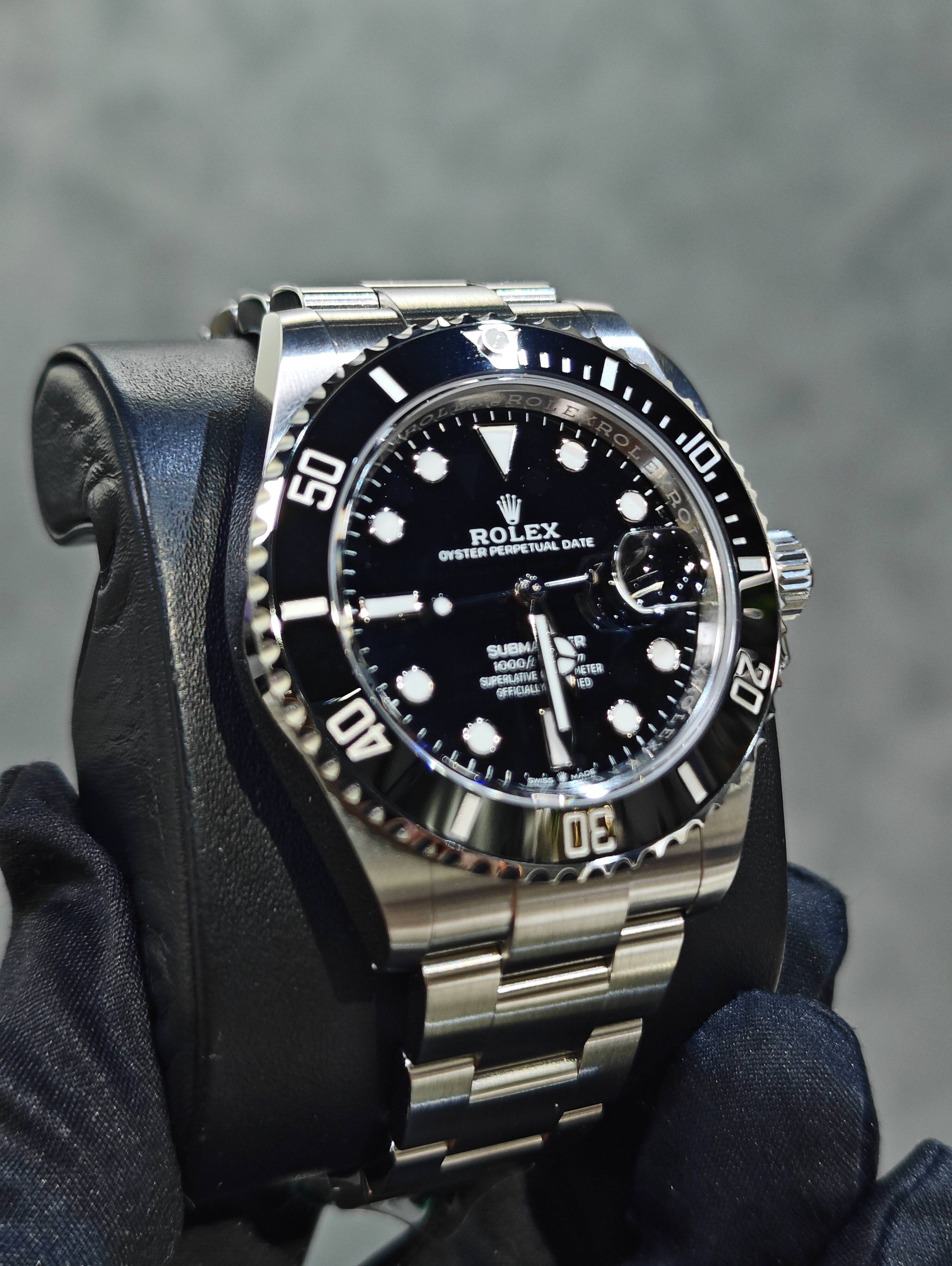 BRAND NEW ROLEX 126610LN 126610 OYSTER PERPETUAL SUBMARINER DATE BLACK STEEL 41mm 126610ln-0001