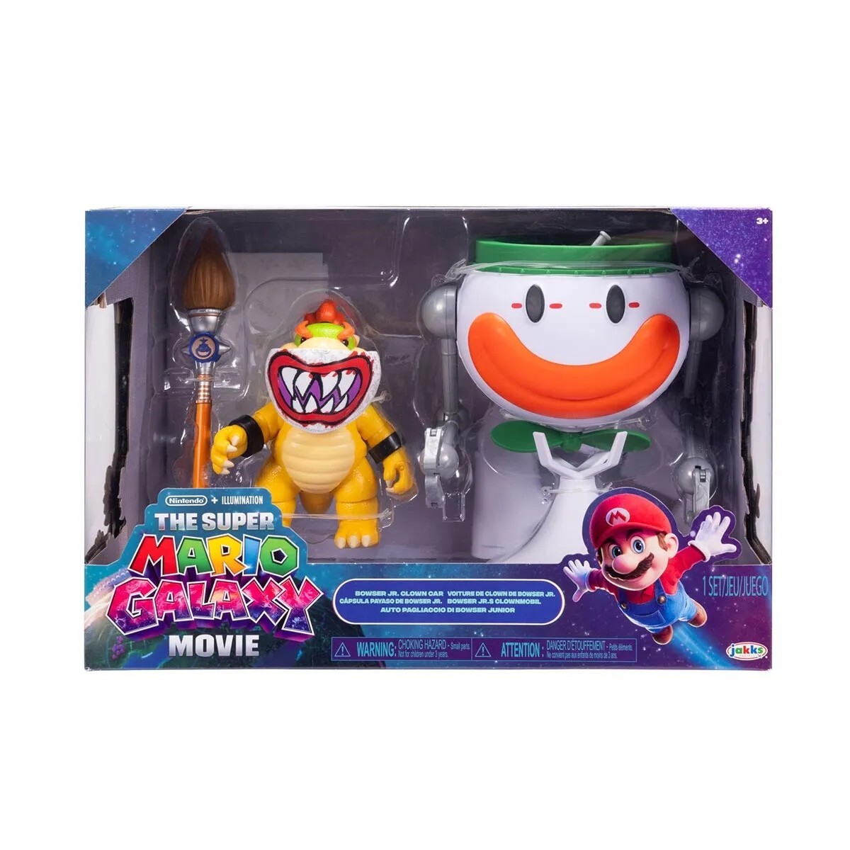 The Super Mario Galaxy Movie - 5" Bowser Jr. with Clown Car Figure