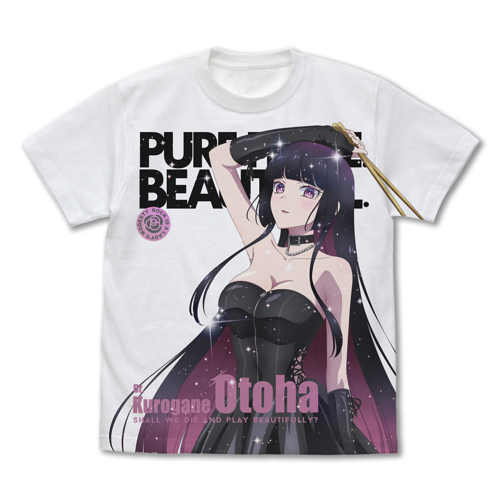 Cospa 033026 描き下ろし 黒鉄音羽 フルグラフィックTシャツ ボンテージコスチュームVer. [ロックは淑女の嗜みでして]