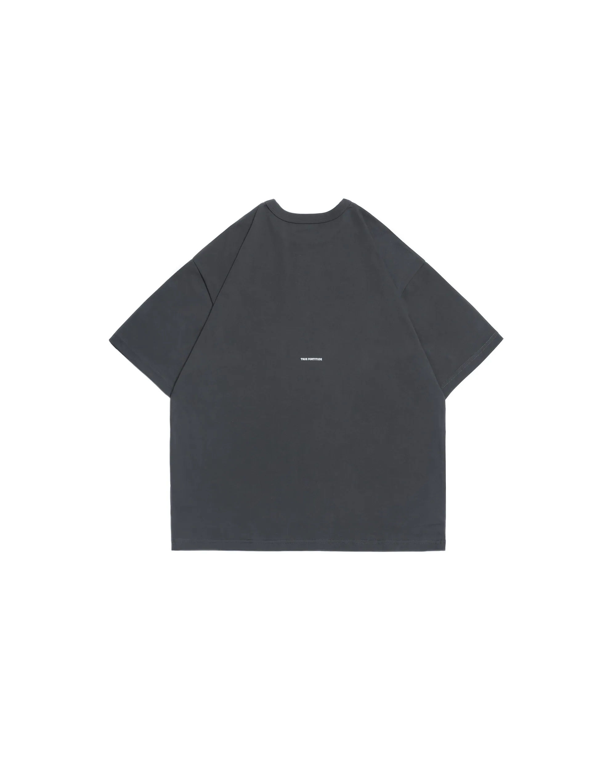 PERSEVERE CLASSIC ESSENTIAL POCKET T-SHIRT - CHARCOAL GRAY