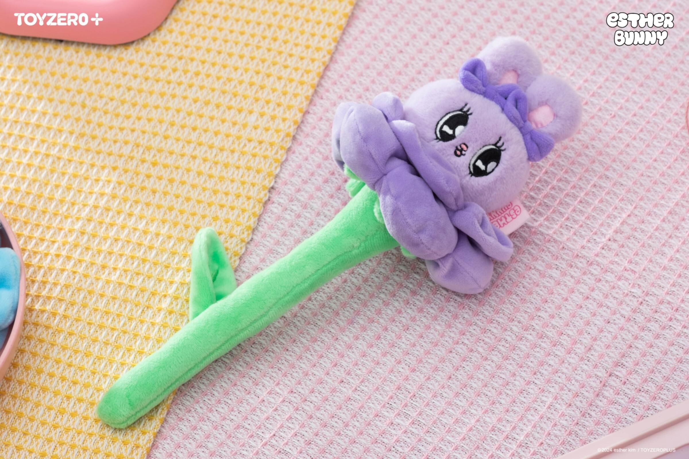 艾絲樂小兔花朵系列毛絨 [6入/中盒]