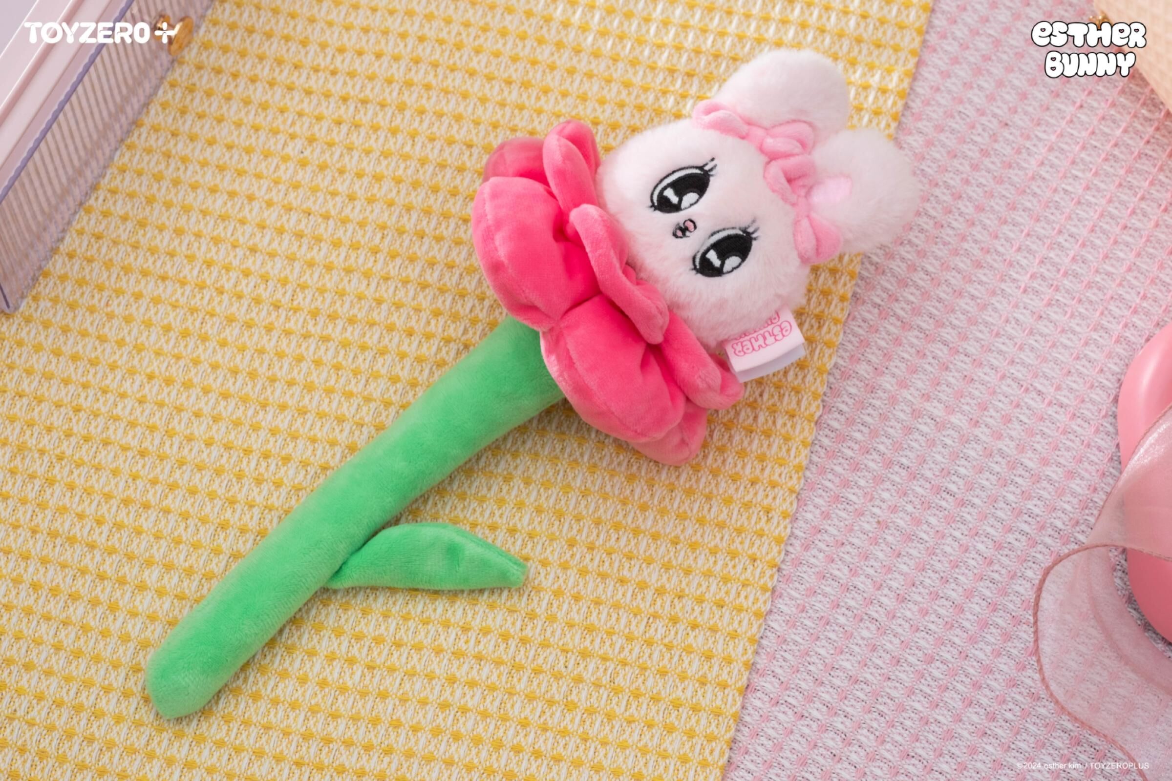 艾絲樂小兔花朵系列毛絨 [6入/中盒]