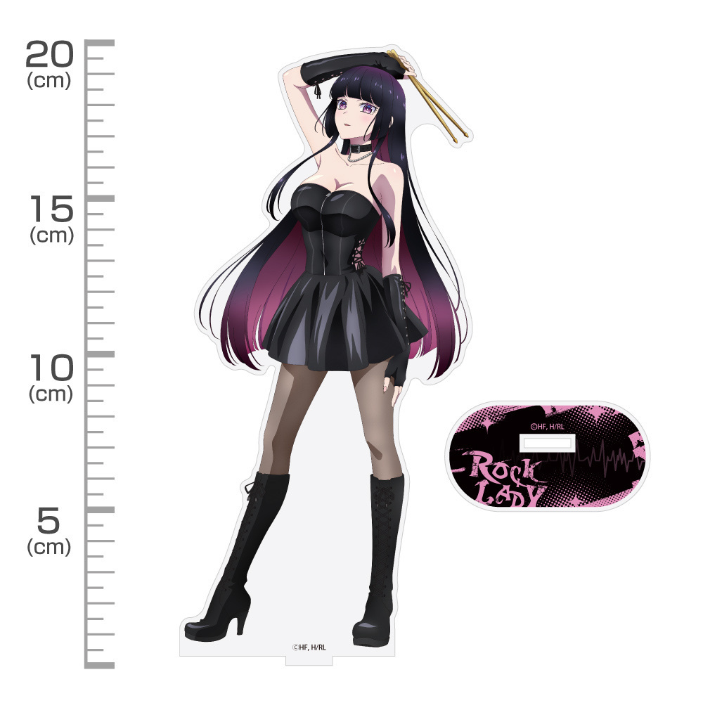 Cospa 033026 描き下ろし 黒鉄音羽 アクリルスタンド（大） ボンテージコスチュームVer. [ロックは淑女の嗜みでして]