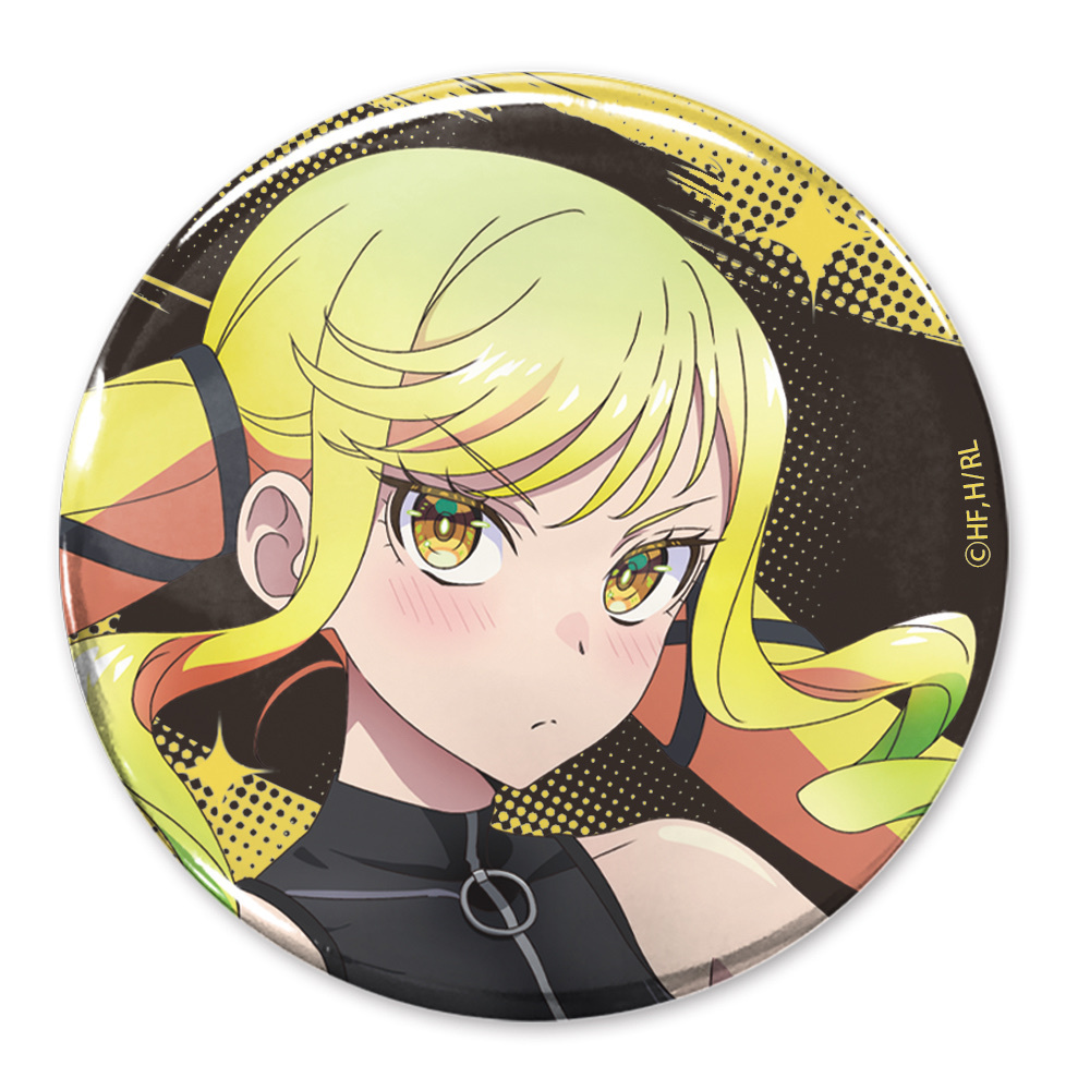 Cospa 033026 描き下ろし 鈴ノ宮りりさ 65mm缶バッジ ボンテージコスチュームVer. [ロックは淑女の嗜みでして]襟章