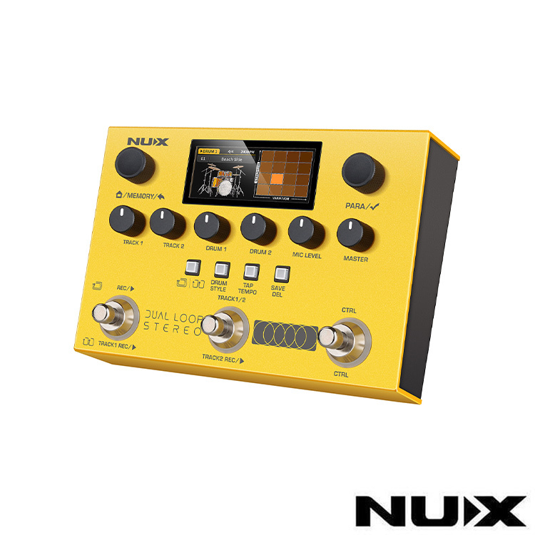 NUX Dual Loop Stereo 雙軌 立體聲 循環效果器 鼓機