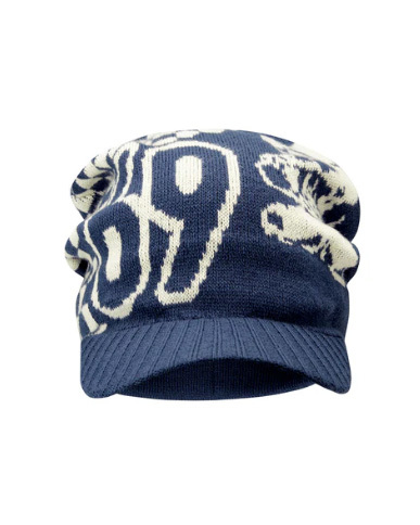 LUSIVE WORKSHOP 69號滑板米奇針織堆帽 (藍)