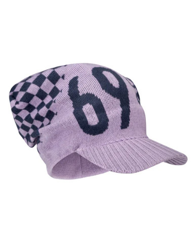 LUSIVE WORKSHOP 69號滑板米奇針織堆帽 (紫)