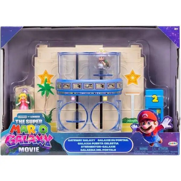 The Super Mario Galaxy Movie - Gateway Galaxy Diorama Set