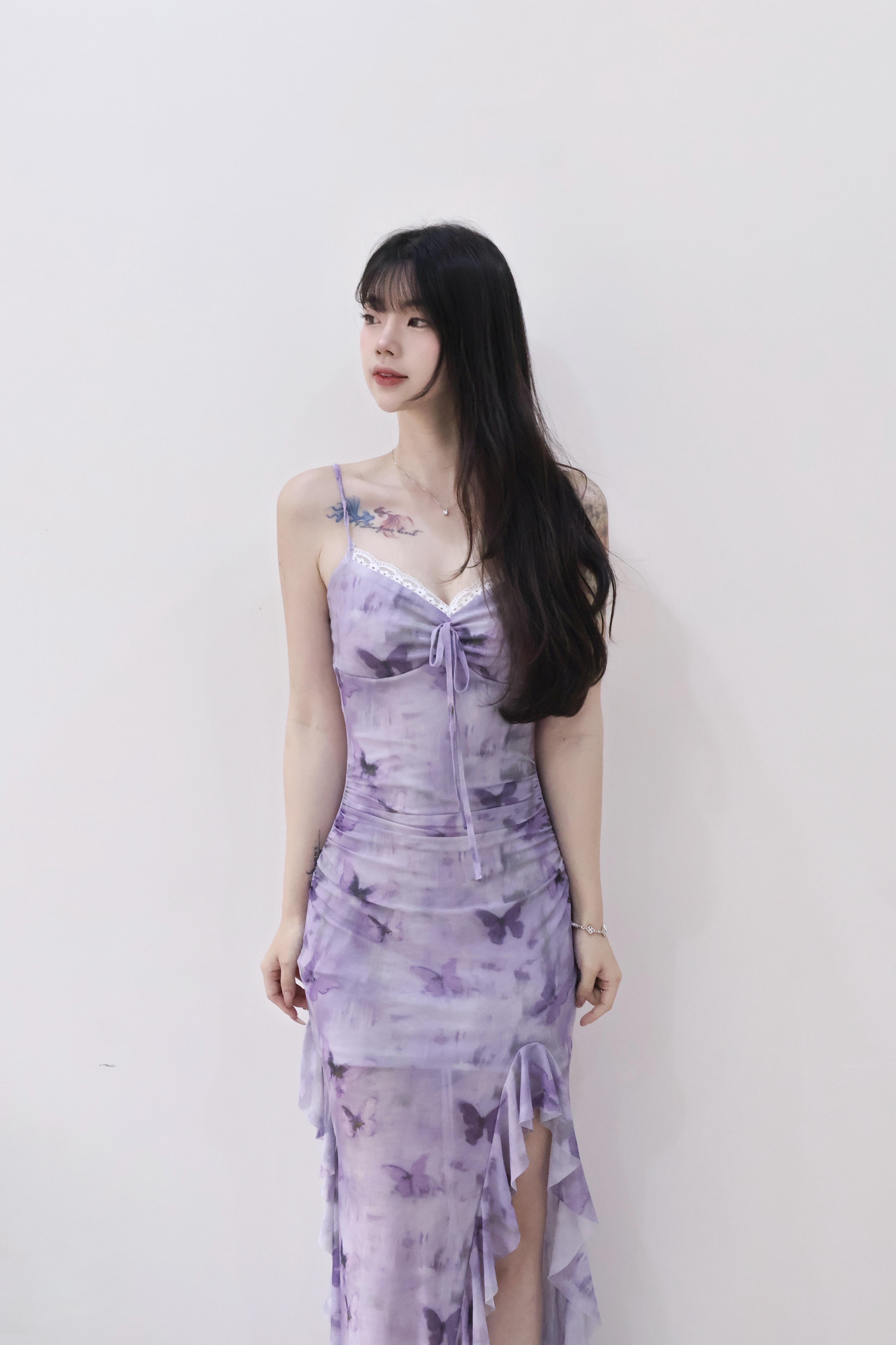 飄飄蝴蝶吊帶洋裝🦋