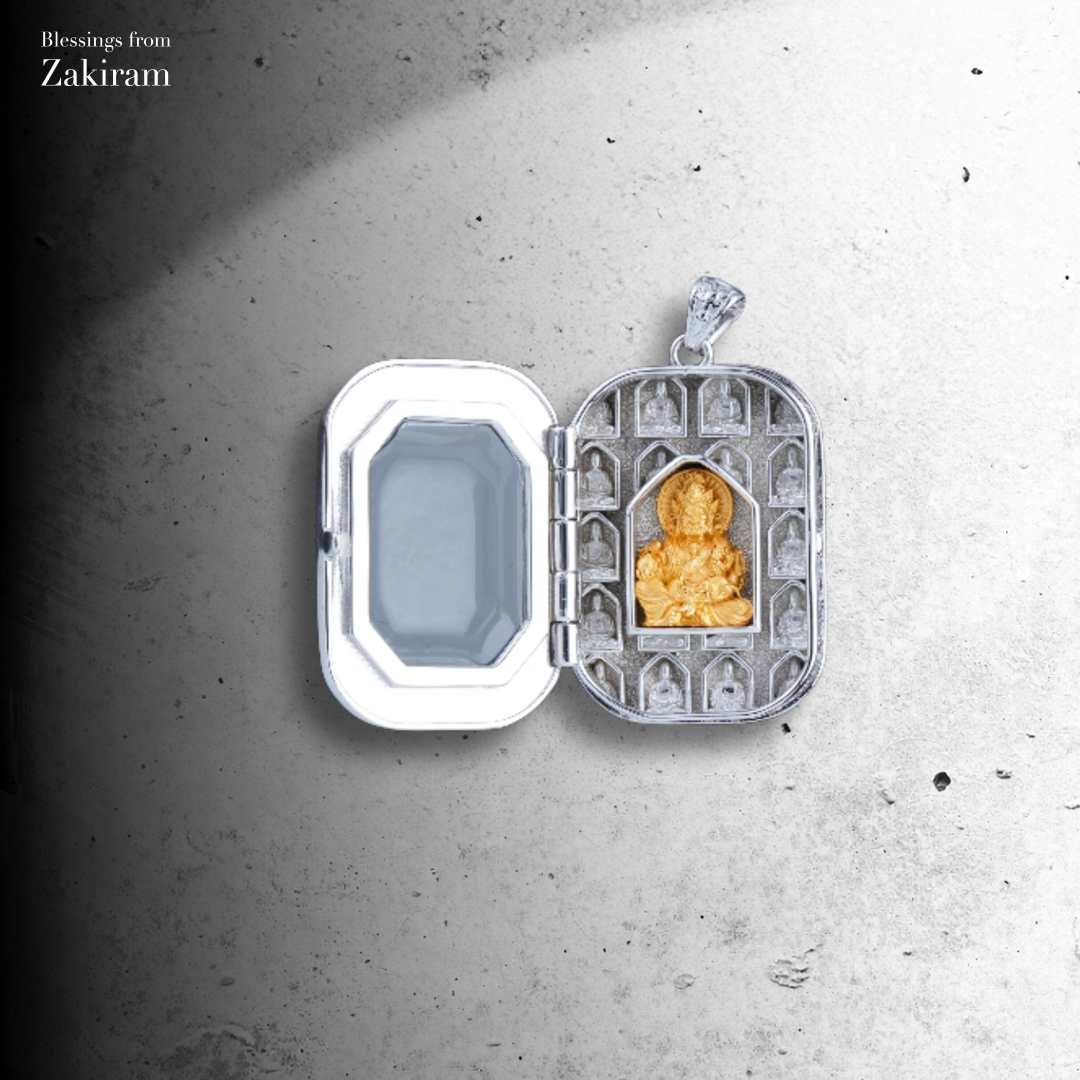 925銀 黃財神 滿版 嘎嗚