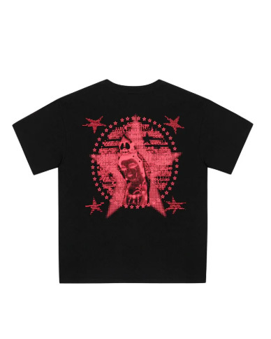 LUSIVE WORKSHOP 觀音星爆TEE (黑)