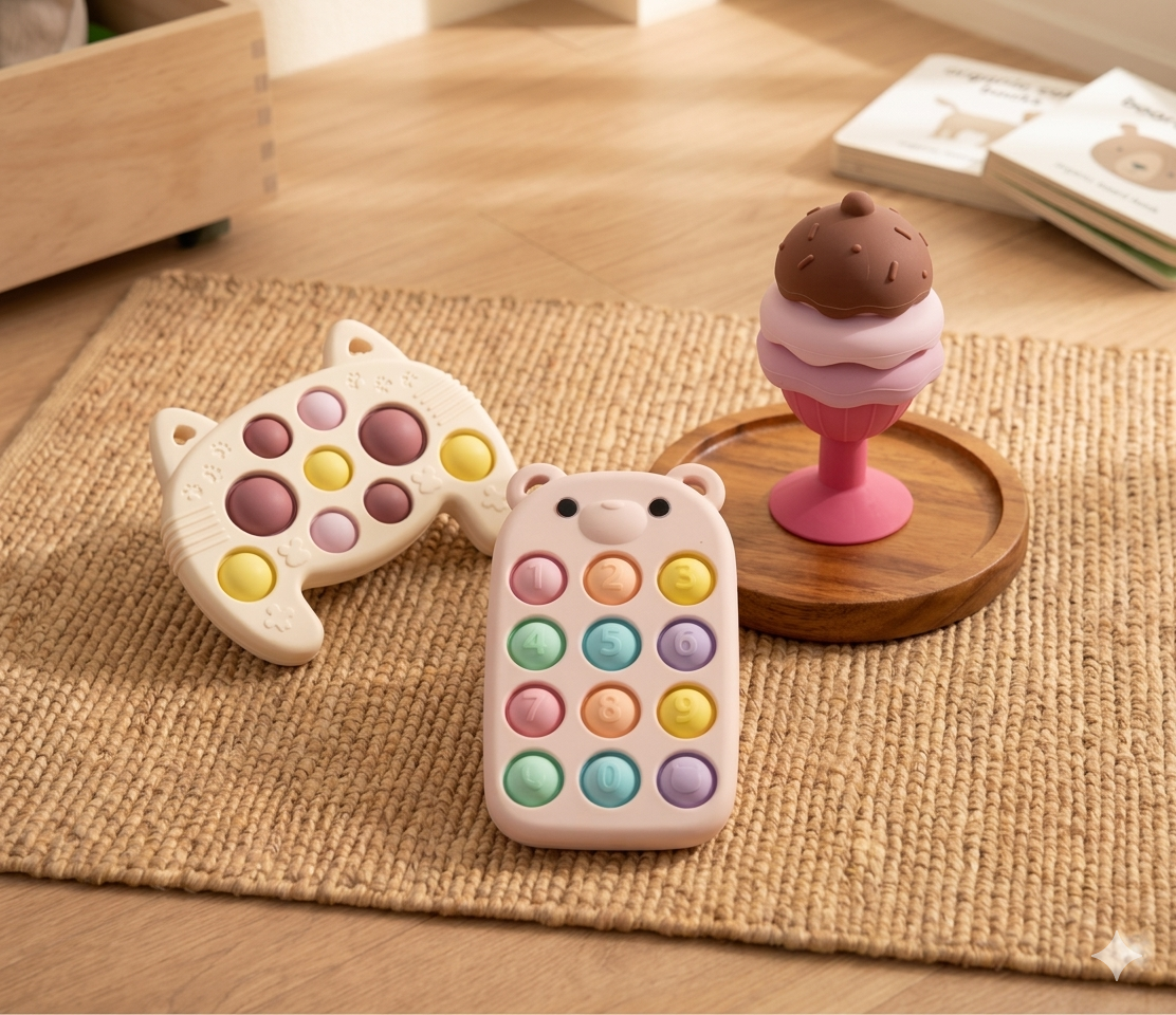 小嫩嬰固齒器組－女寶 🍓