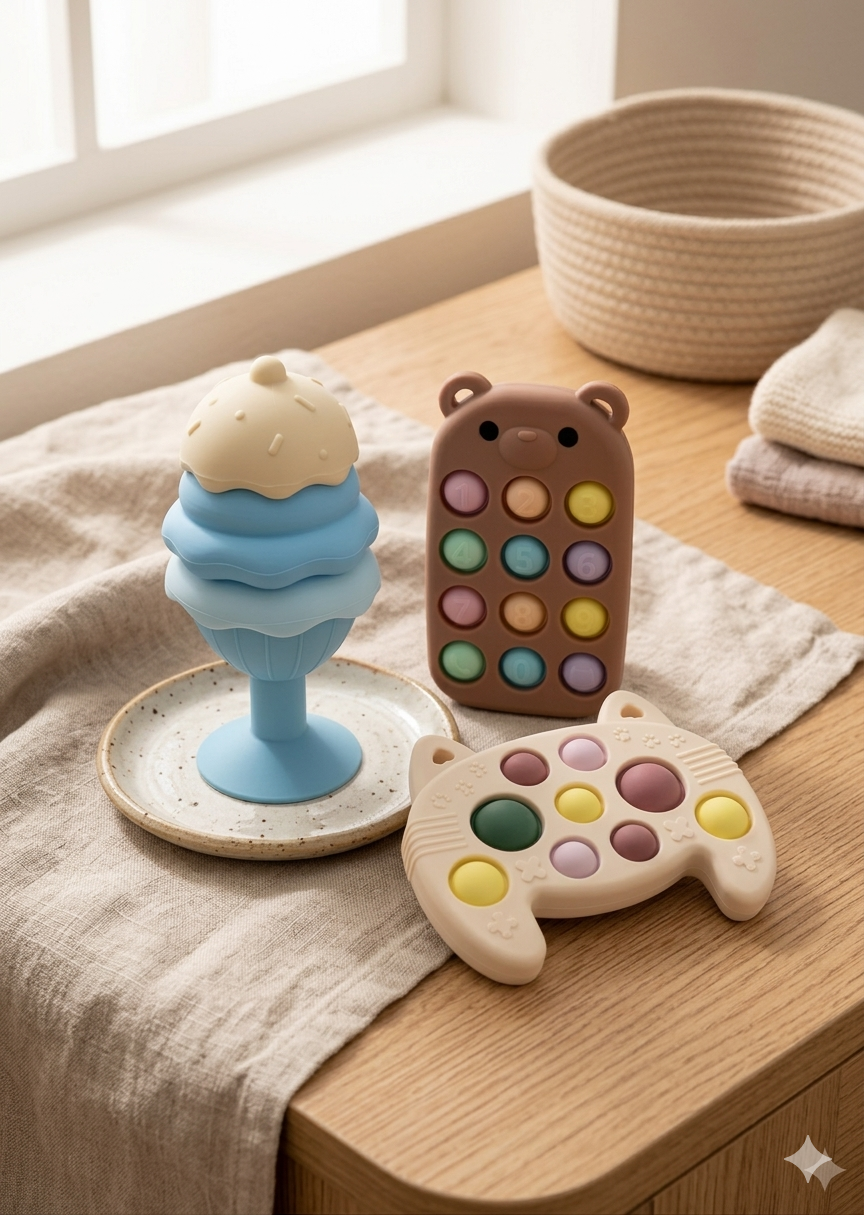 小嫩嬰固齒器組－男寶 🧸