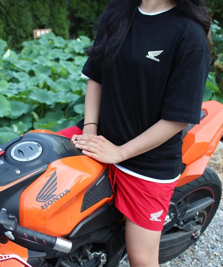 【預購】HONDA Original Wing Logo Short Sleeve 兩件組 刺繡短T