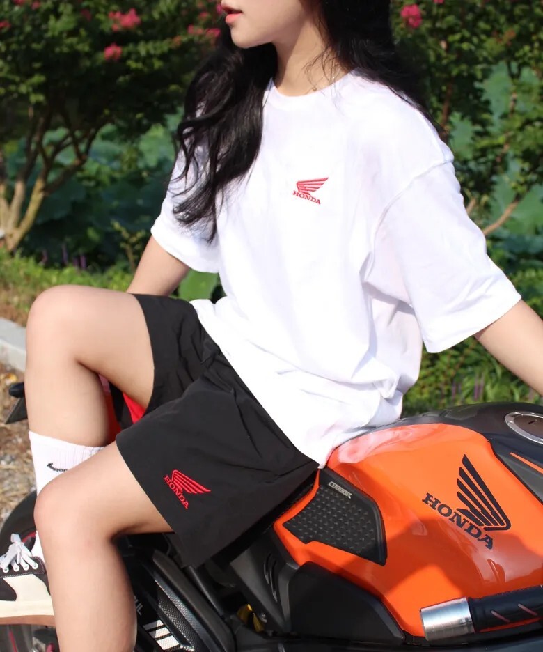 【預購】HONDA Original Wing Logo Short Sleeve 兩件組 刺繡短T