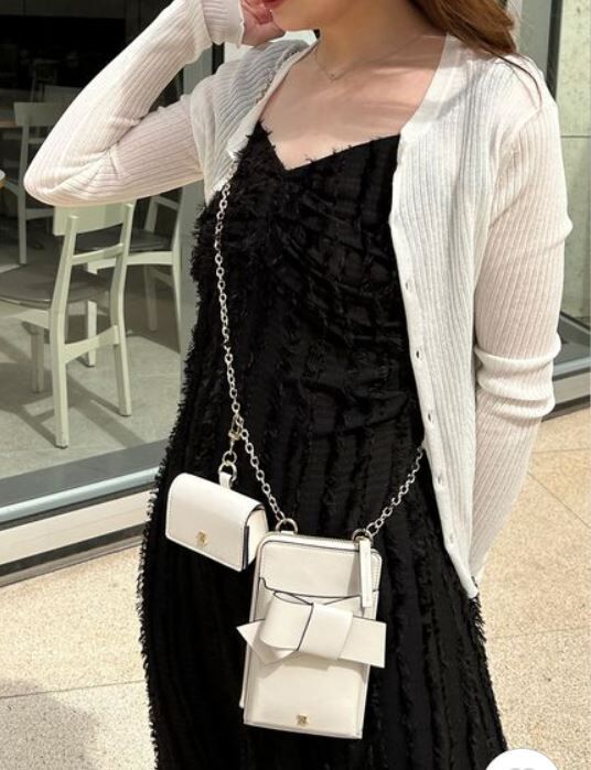 [預購] FRAY I.D 【ルエル】蝴蝶結多用途斜背包