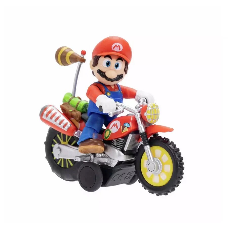 The Super Mario Galaxy Movie - 2.5" Figure with Pull Back Motorcycle (Wave 1)