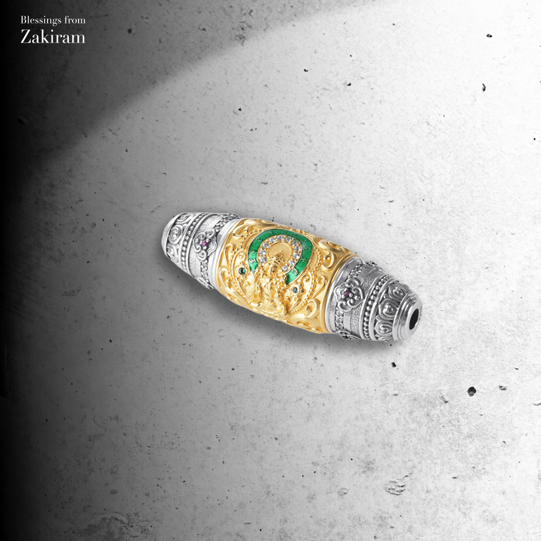 925銀 綠度母 高貨 天珠