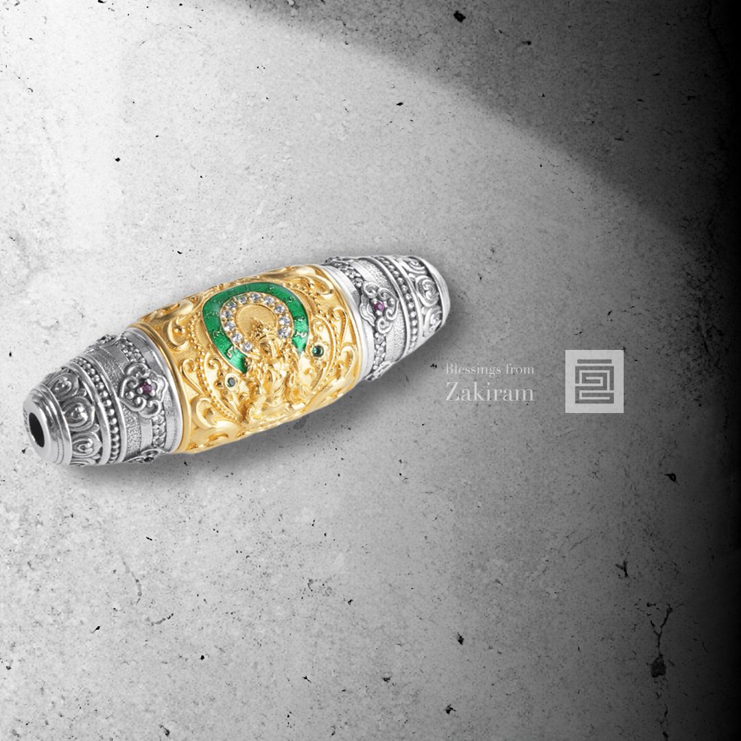 925銀 綠度母 高貨 天珠