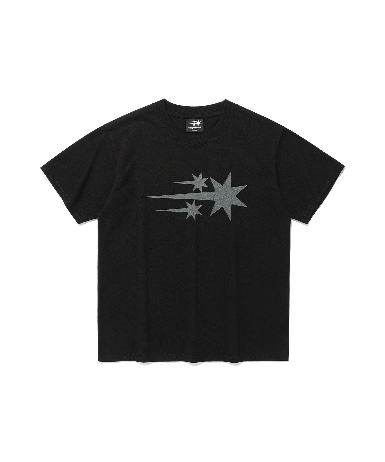 Niceghostclub 3stars symbol crop slim tee 標誌 短版 修身 短T