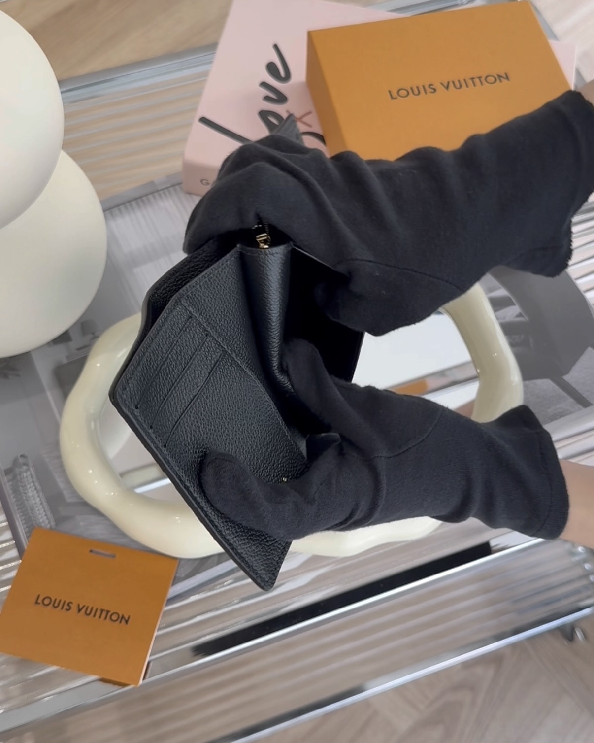 LV｜MÉTIS 短夾 黑色壓紋老花 M80880