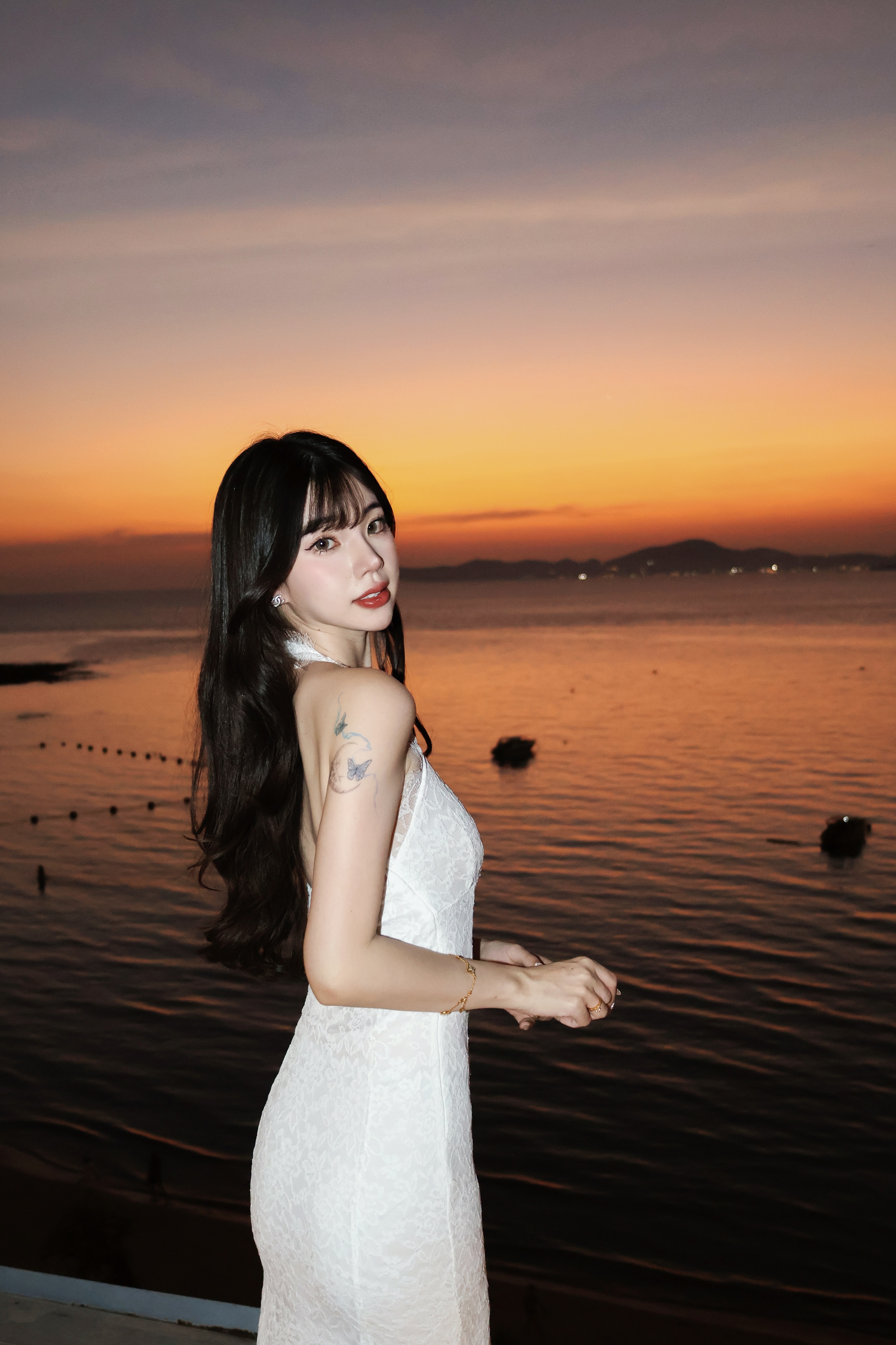 鏤空蕾絲魚尾洋🐚