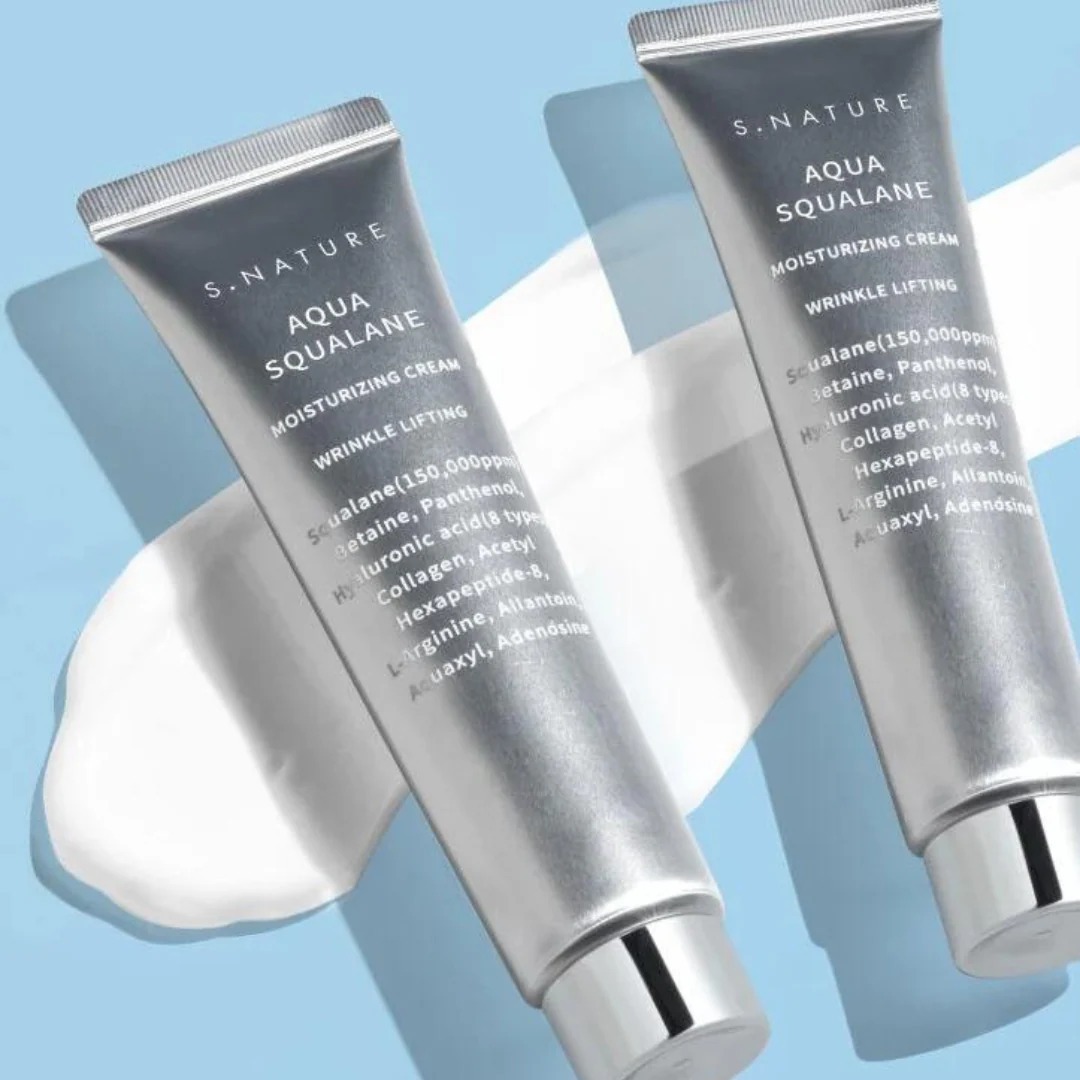 HKWG0224-099 S.Nature Aqua Squalane Moisturizing Cream 角鯊烷補水面霜60ml+60ml