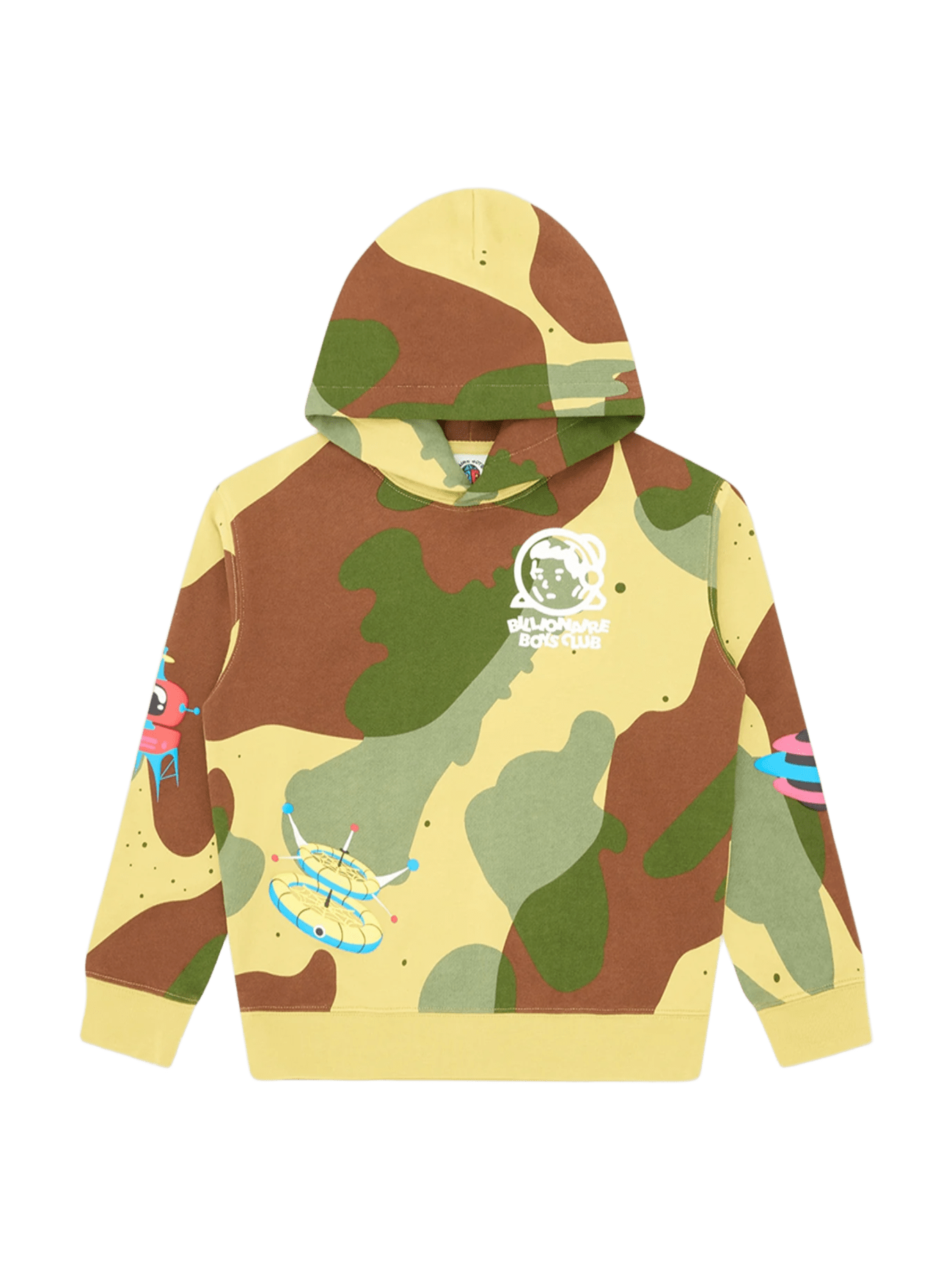 ALL OVER SPACE CAMO POPOVER HOOD (KIDS)
