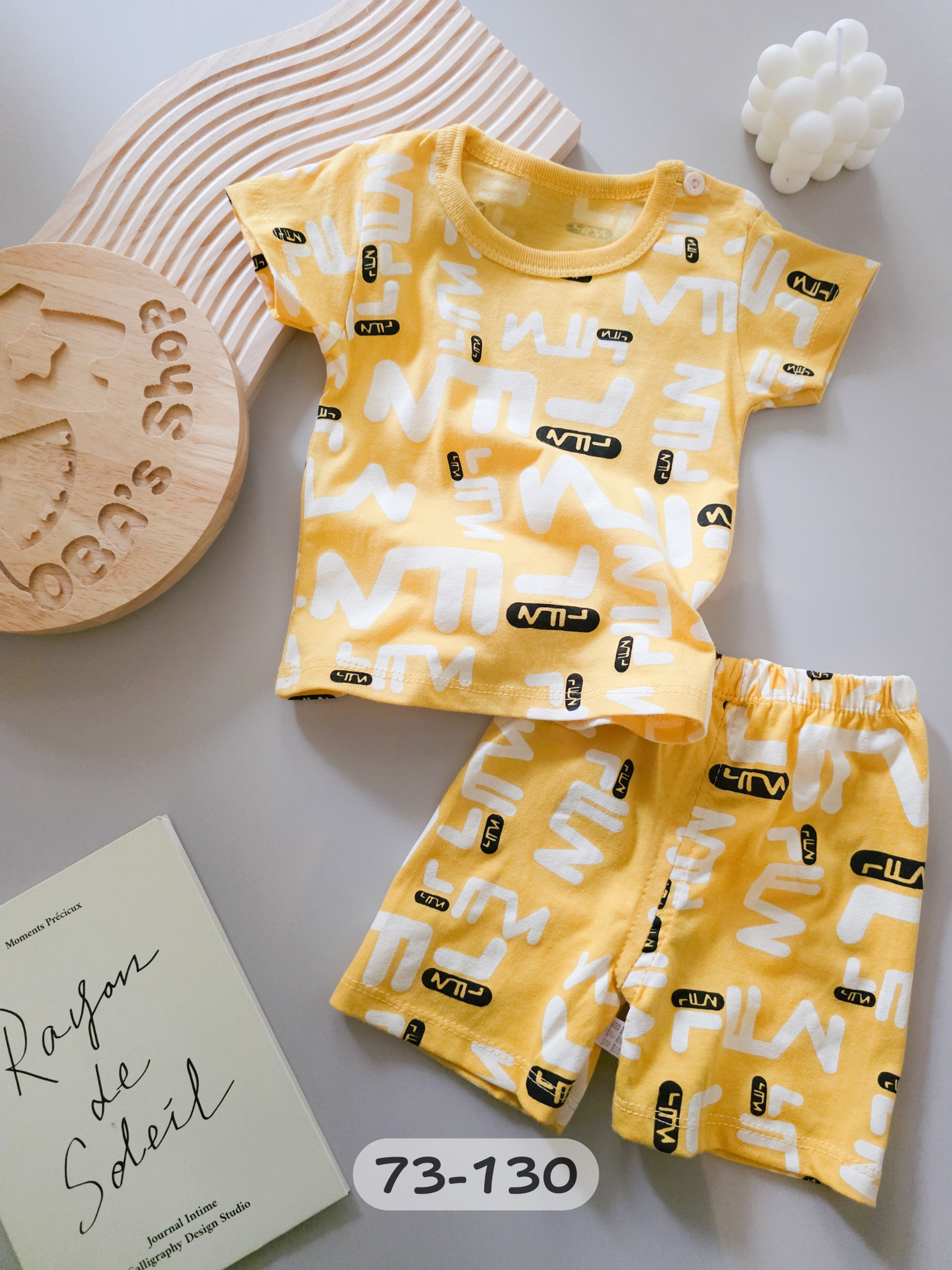 元氣字母派對 短袖居家套裝