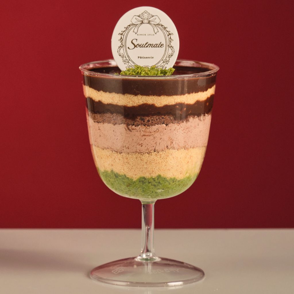 杜拜開心果朱古力 芭菲杯