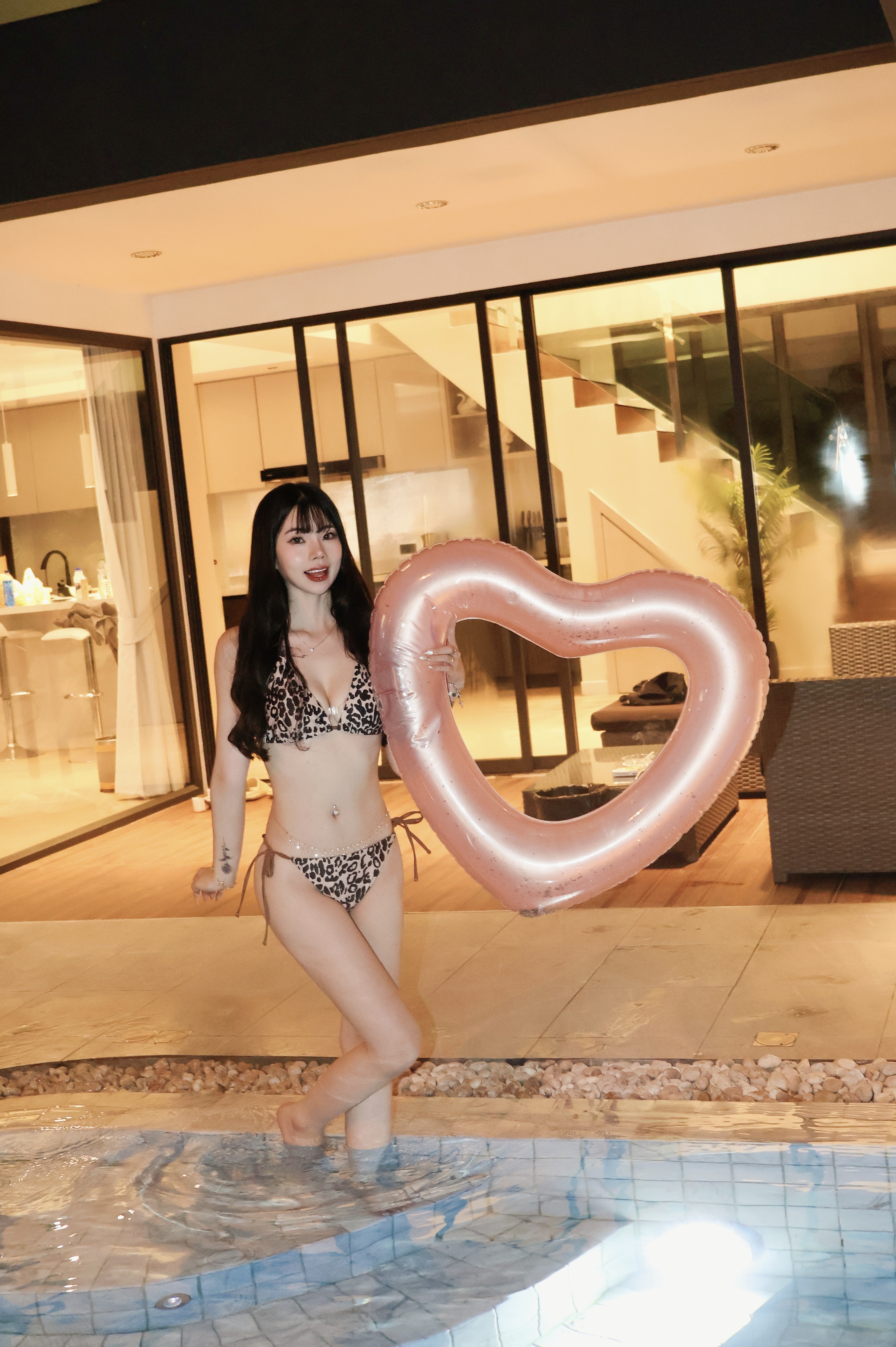 歐美豹紋泳衣🤎