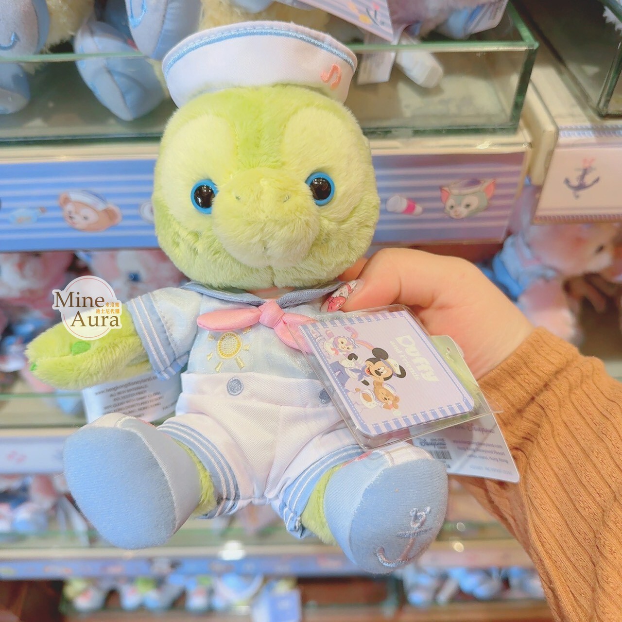2026 春日啟航 達菲 Duffy 與好友 奧樂米拉 海龜 OluMel 娃娃 玩偶 -香港迪士尼樂園