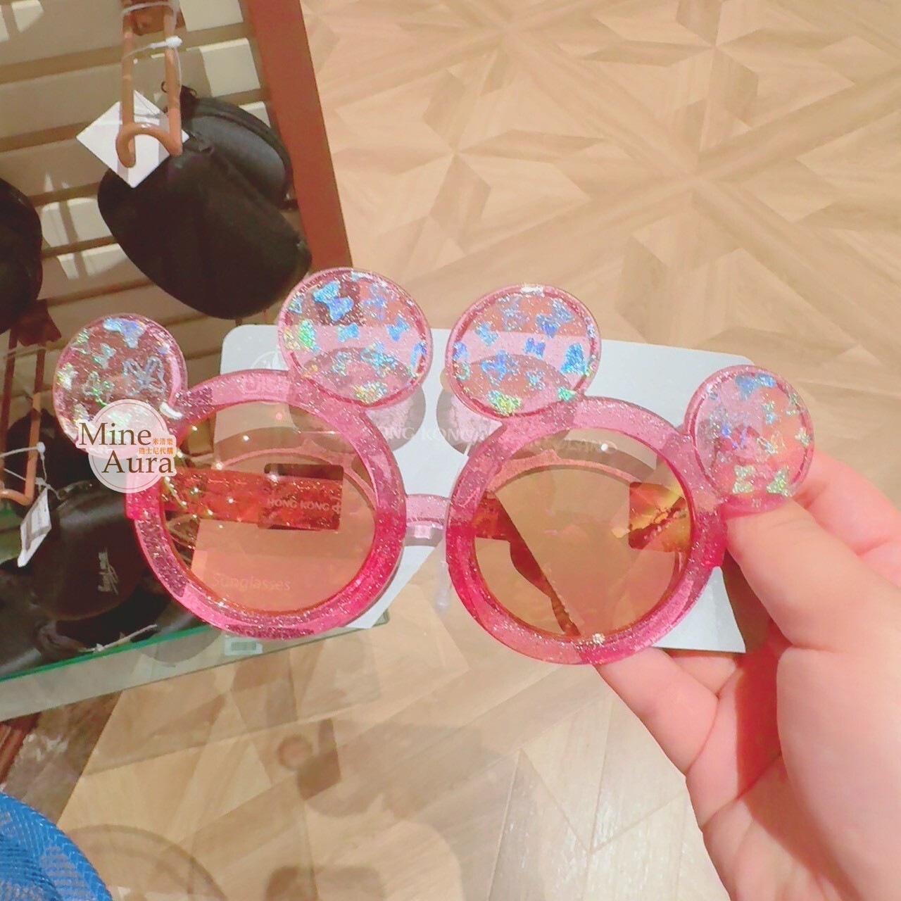 米妮 Minnie 米奇頭 造型 兒童 太陽眼鏡 墨鏡 -香港迪士尼樂園