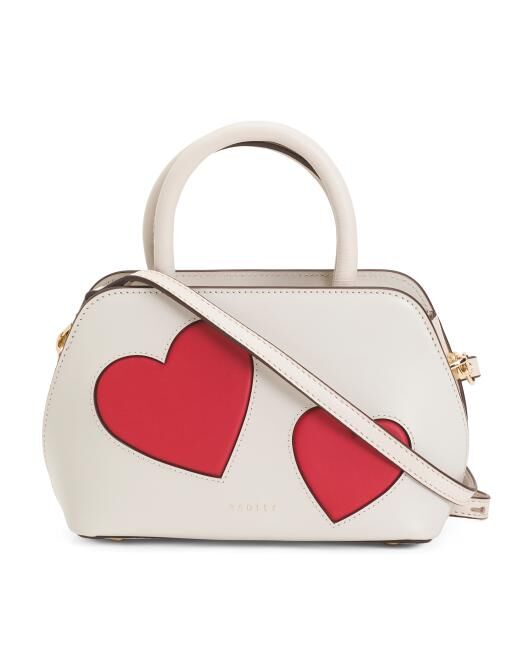 【預購】RADLEY LONDON H031733 全皮革心形手提/斜揹兩用袋