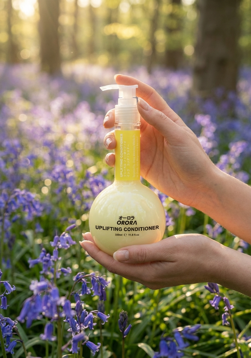 (E) 藍鈴強韌護髮素 350ml (清新藍鈴花香) - 環遊世界旅行香氣洗護系列 - 日本ORORA #2704OR