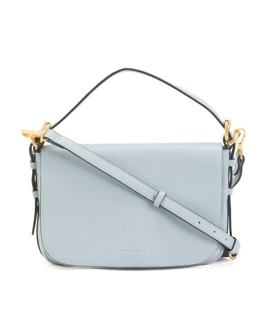 【預購】RADLEY LONDON H031735 全皮革翻蓋斜揹袋
