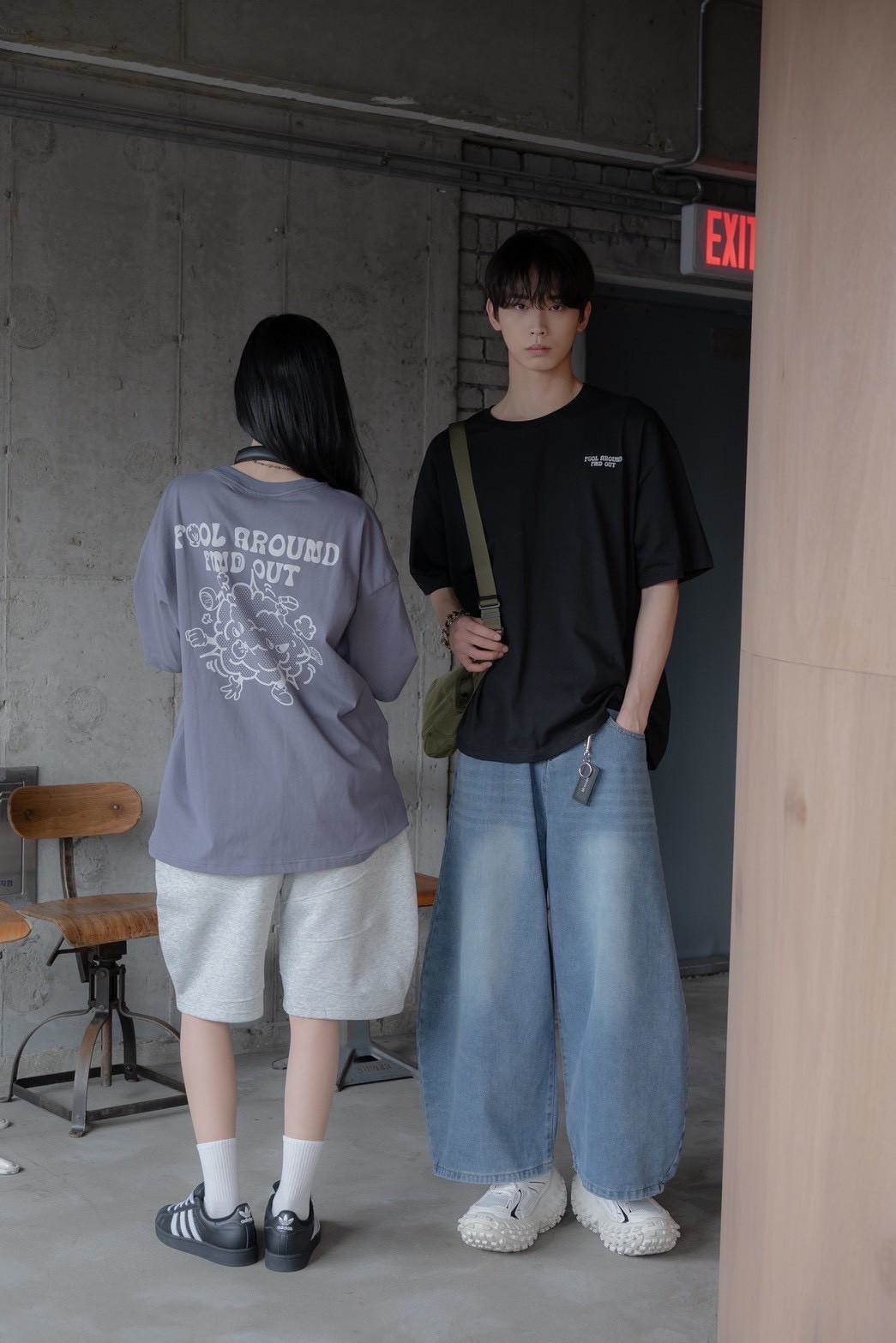 FA亂鬥印花短T 18991