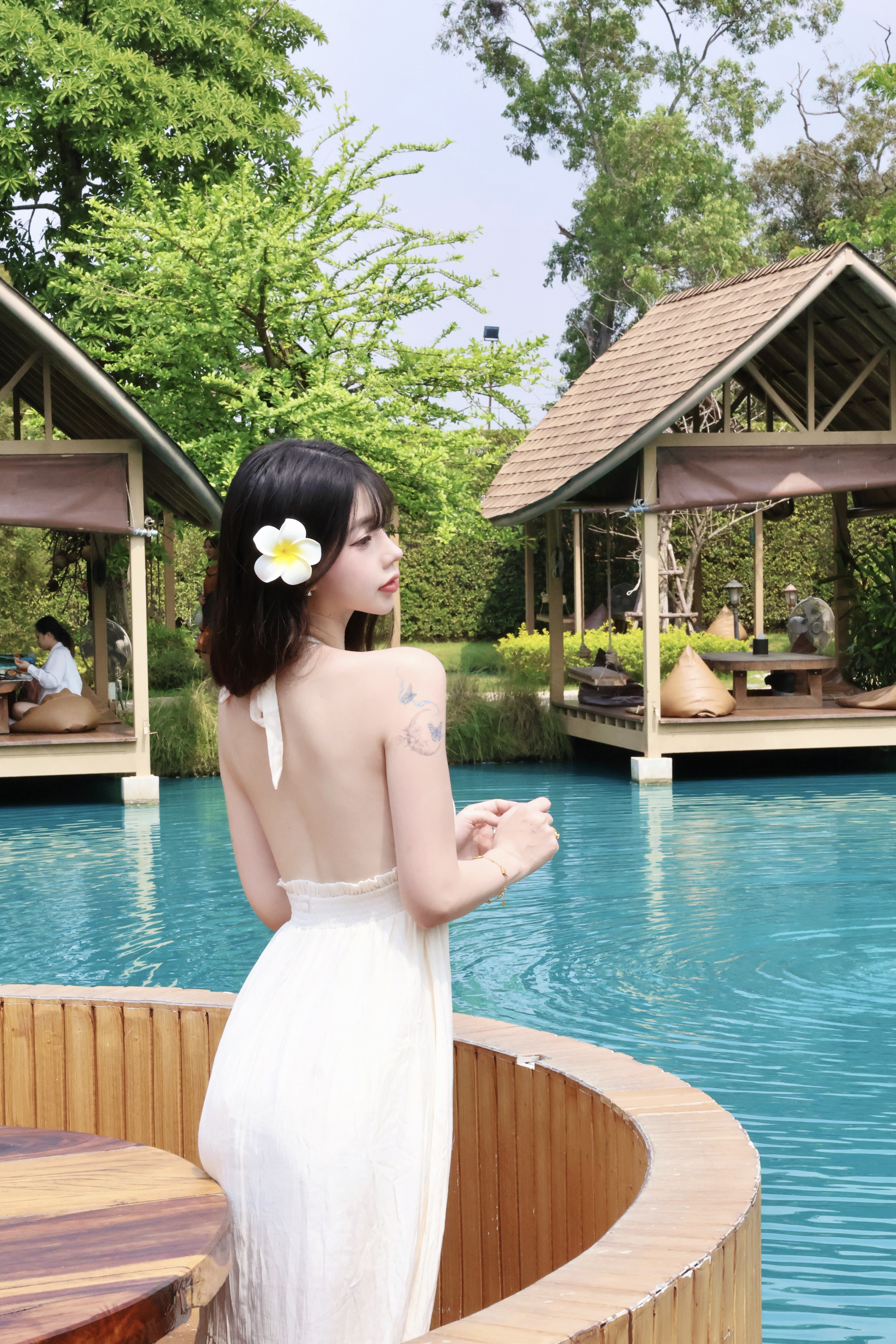 超出片🌼雞蛋花髮夾