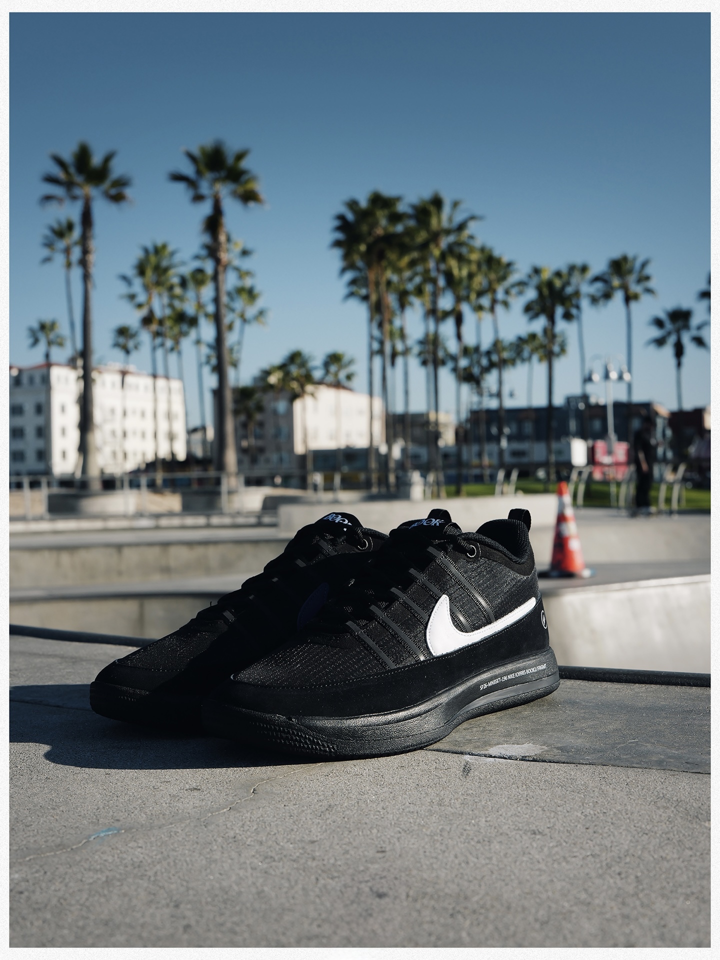 代購-Nike  × Fragment Book 2 EP 藤原浩 籃球鞋 男女同款 藍黑 IO9985-900