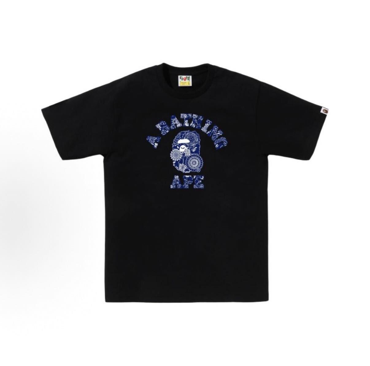 Bape SS26 Japan Indigo Art Camo 藍染 短Tee 1M30110042