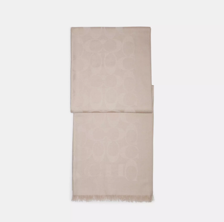 [S] COACH CB700 SIGNATURE C WRAP,OATMEAL, 195031619618 (SCO1221)