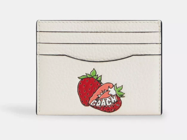 [S] COACH IM/CHALK MULTI CAR33 SLM ID CC STRAWBERRY GPC, 196395782987 (SCO1219)