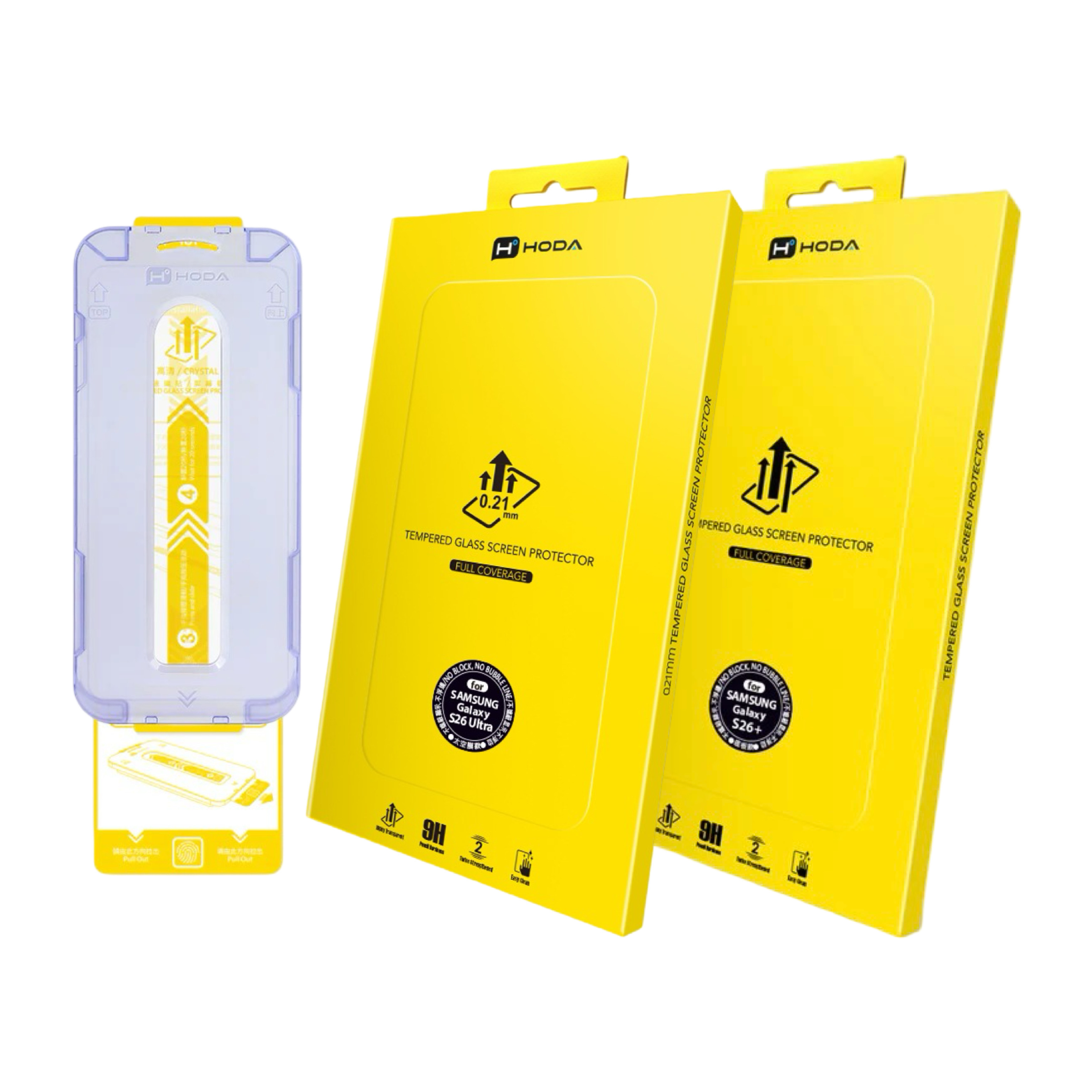 Hoda Galaxy S26 Series 高清强化玻璃螢幕保護貼