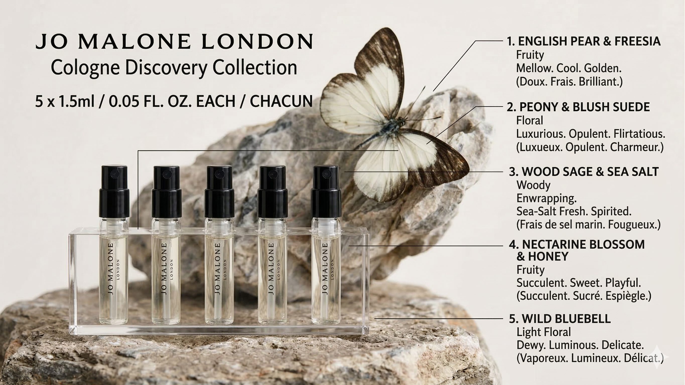 【現貨】JO MALONE A031705 香水 1.5ml*5