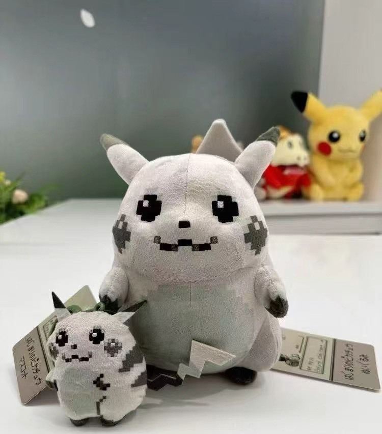 【預購】寶可夢 Pokémon 最初的皮卡丘 像素皮卡丘 30周年 娃娃 吊飾