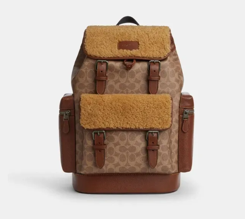 [S] COACH QB/TAN/VINTAGE BROWN CDB60 SPRINT BACKPACK SIG SHR,, 198685102123 (SCO1213)