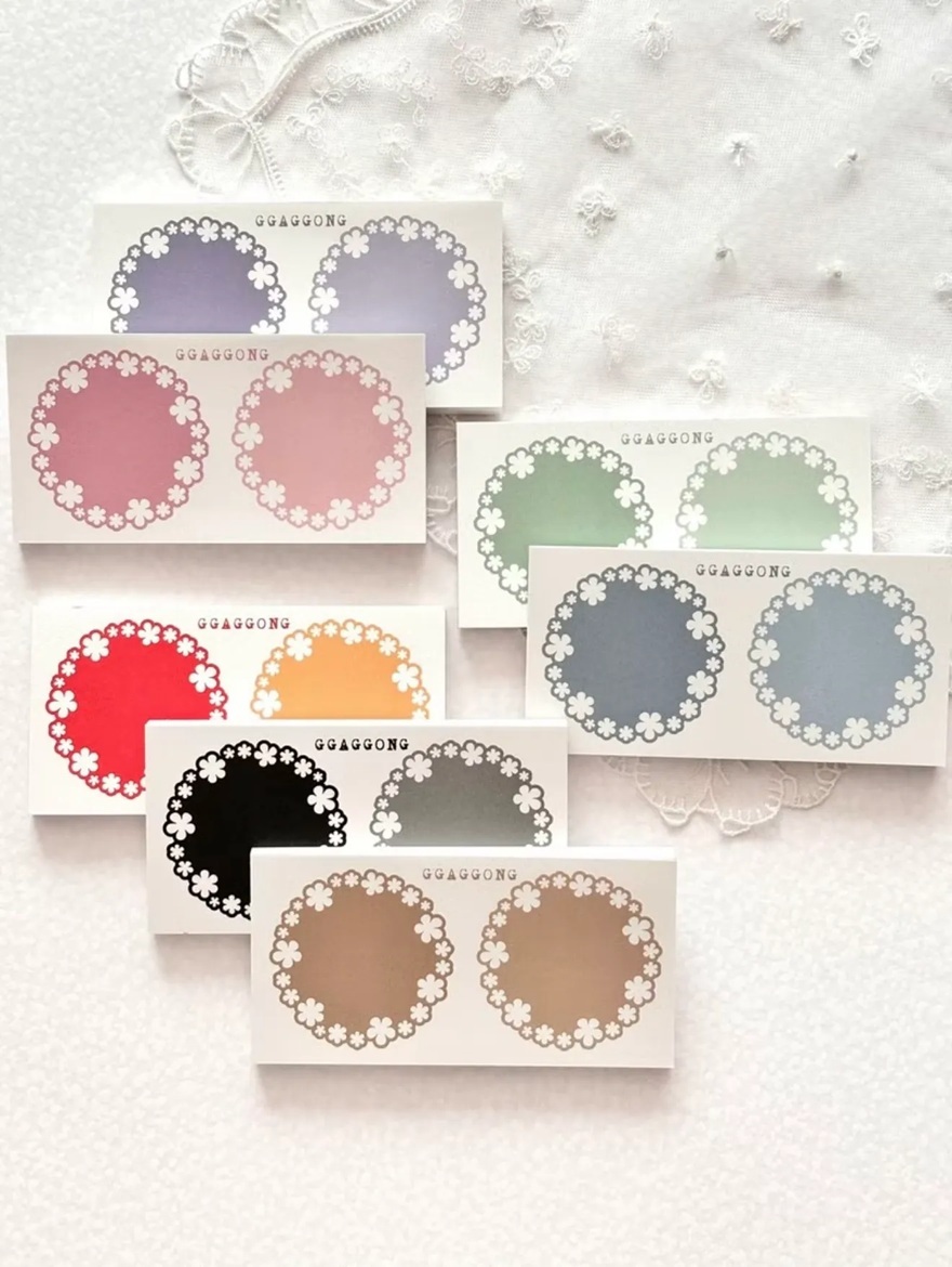 韓國 ggaggong．花框 ver.2 便條紙本